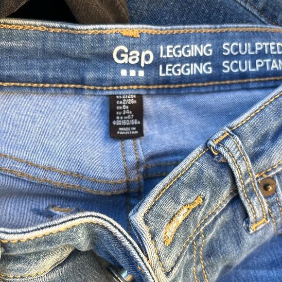 Gap Sculpted Legging Jeans Size 2 - Picture 6 of 6